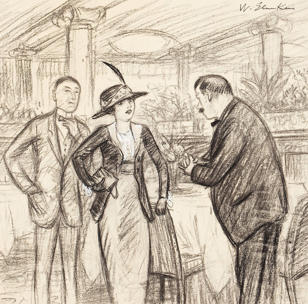 Couple at a Café