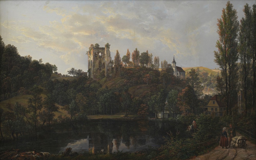 The Castle Ruin at Tharandt