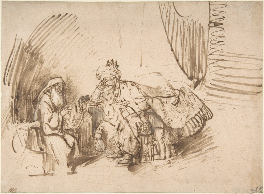 Nathan Admonishing David (1650–55)
