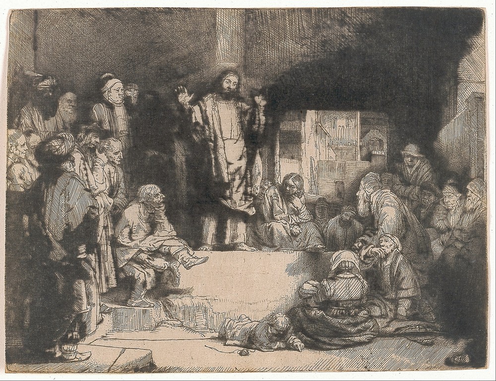 Christ Preaching (La Petite Tombe) (circa 1652)