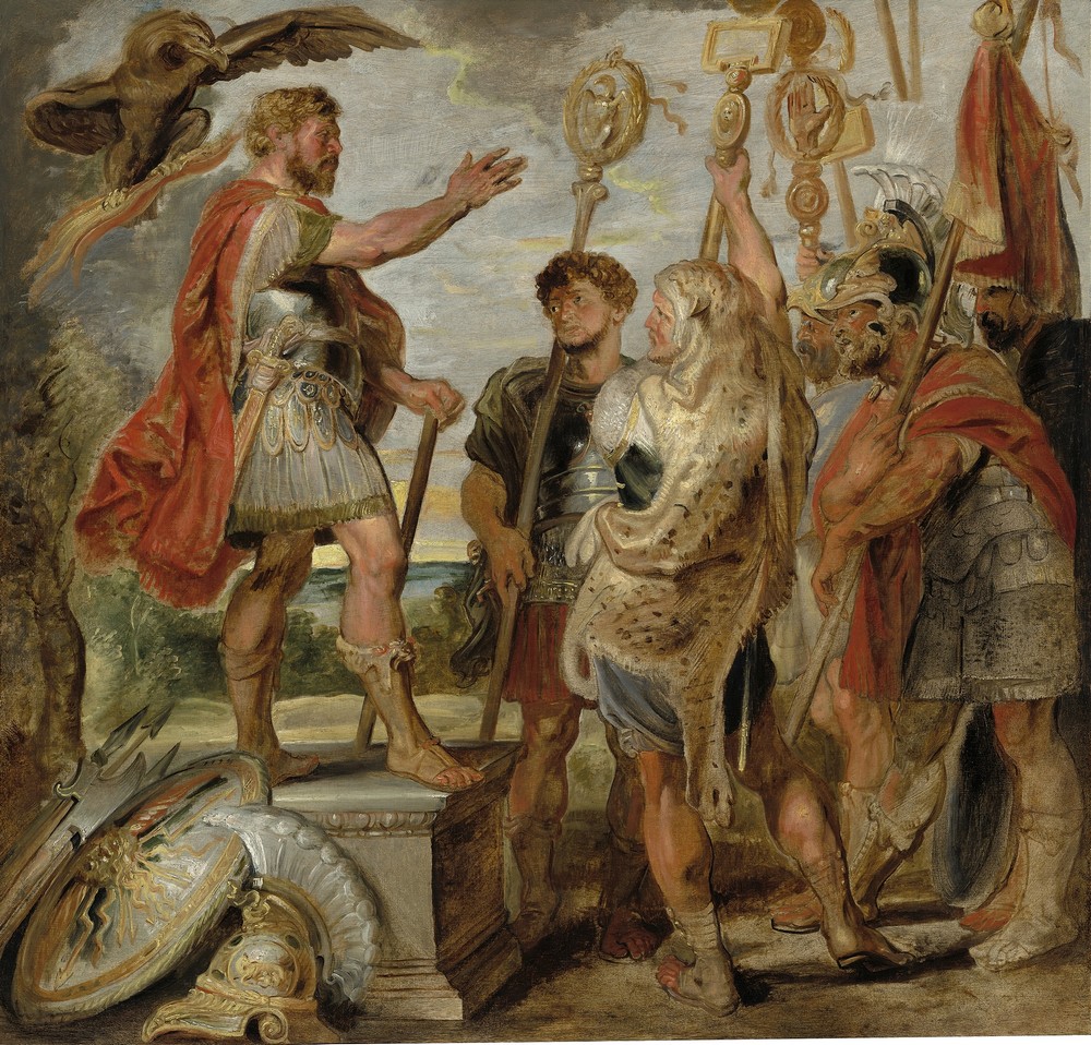 Decius Mus Addressing the Legions (probably 1616)