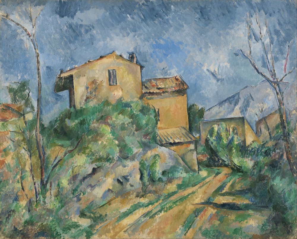 Maison Maria with a View of Château Noir (circa 1895)
