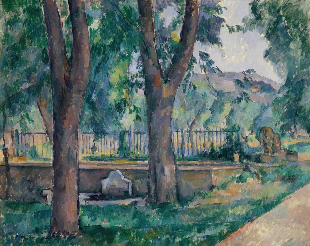 The Pool at Jas de Bouffan (ca. 1885–86)
