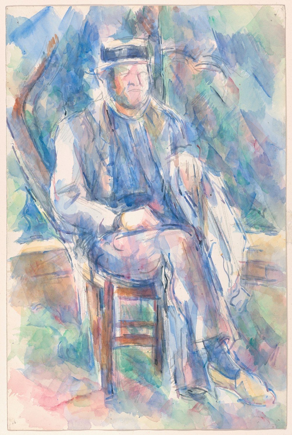 Man Wearing a Straw Hat (1905-06)