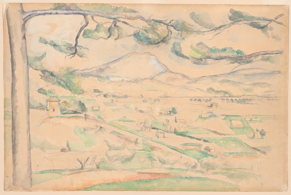Montagne Saint-Victoire (The Arc Valley) (c. 1885)