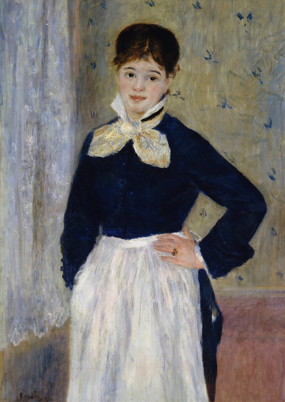 A Waitress at Duval’s Restaurant (ca. 1875)