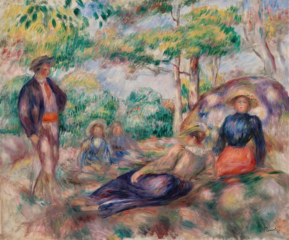 Resting in the Grass (Le Repos sur l’herbe) (c. 1893)