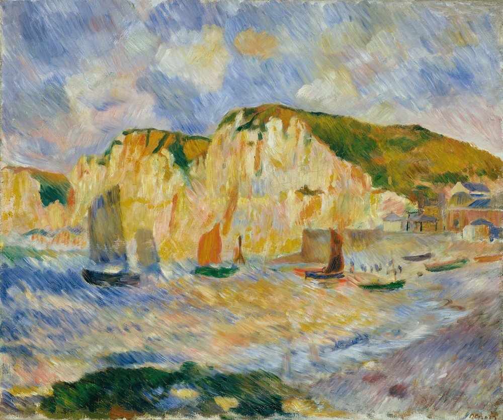 Sea and Cliffs (ca. 1885)