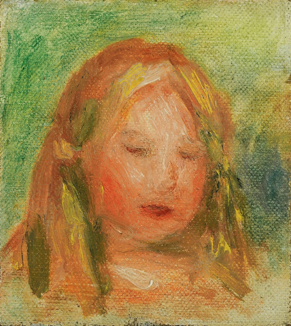 Étude; Tête D’enfant (Coco)
