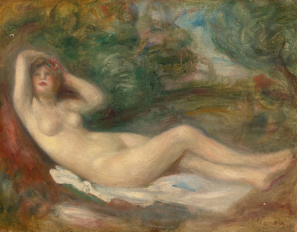 Étude De Nu (circa 1882)