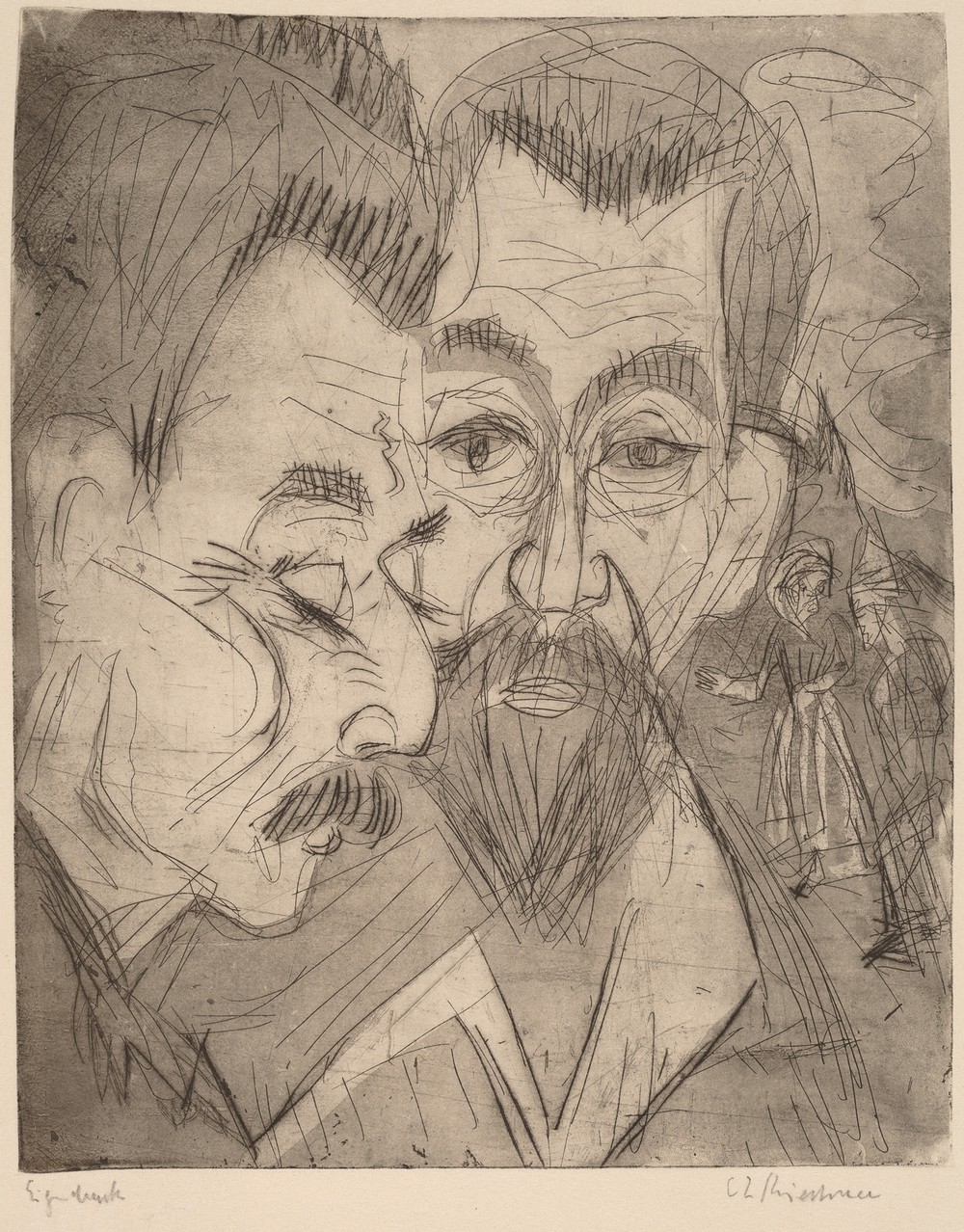 Two Peasant Heads