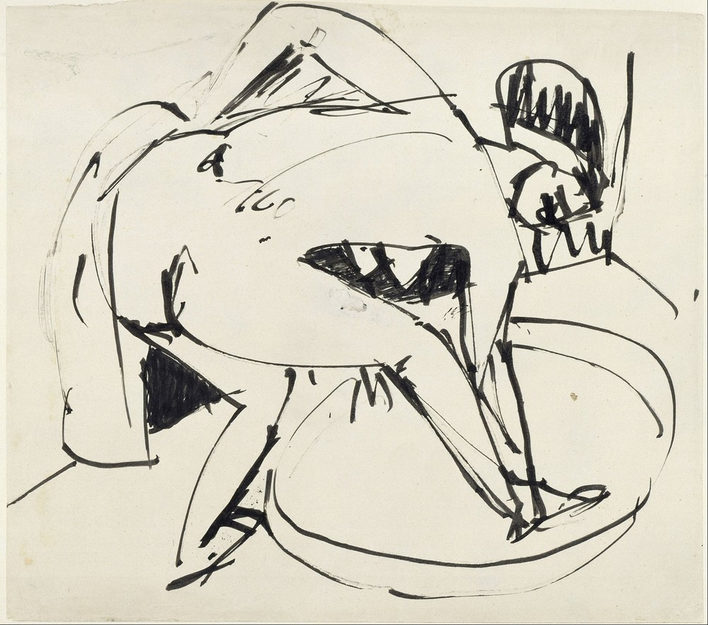 Girl in tub (circa 1913)