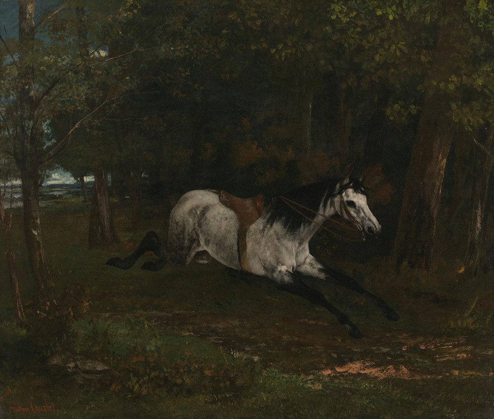 Durchgehendes Pferd
