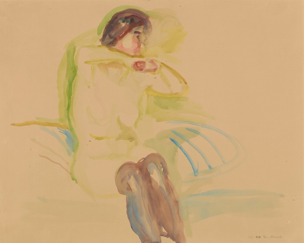 Sittende kvinneakt (Ca 1920)