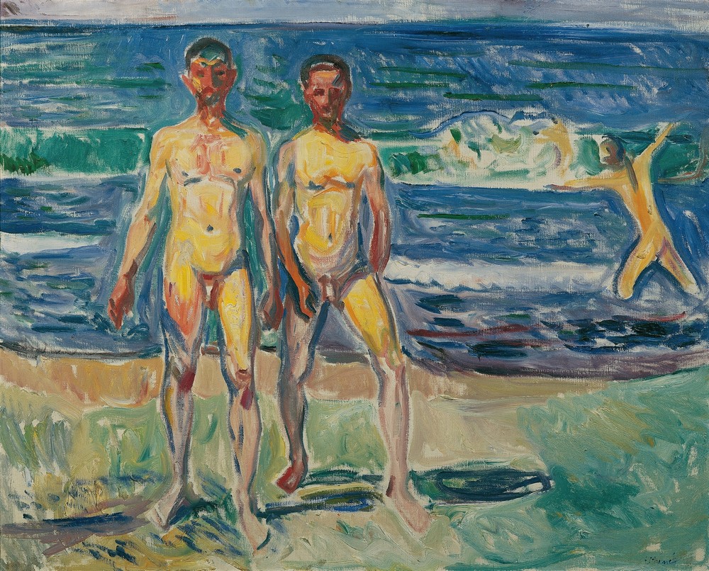 Männer am Meer