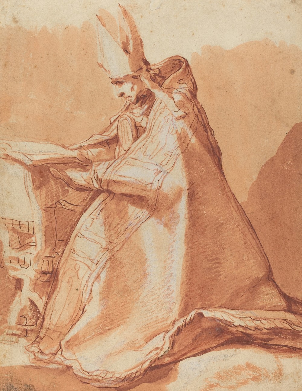Seated Bishop