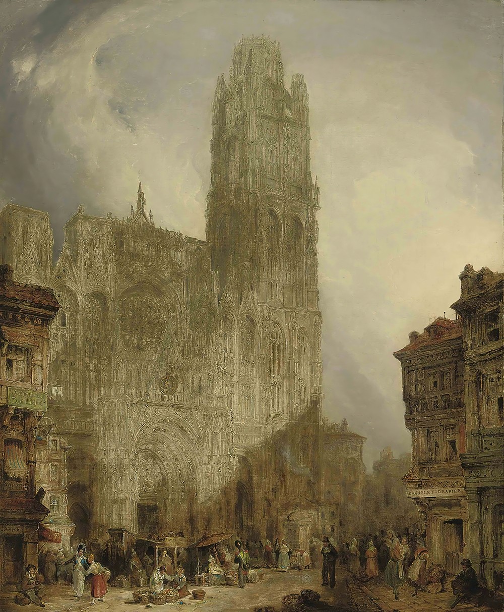 West front of Notre Dame Cathedral, Rouen
