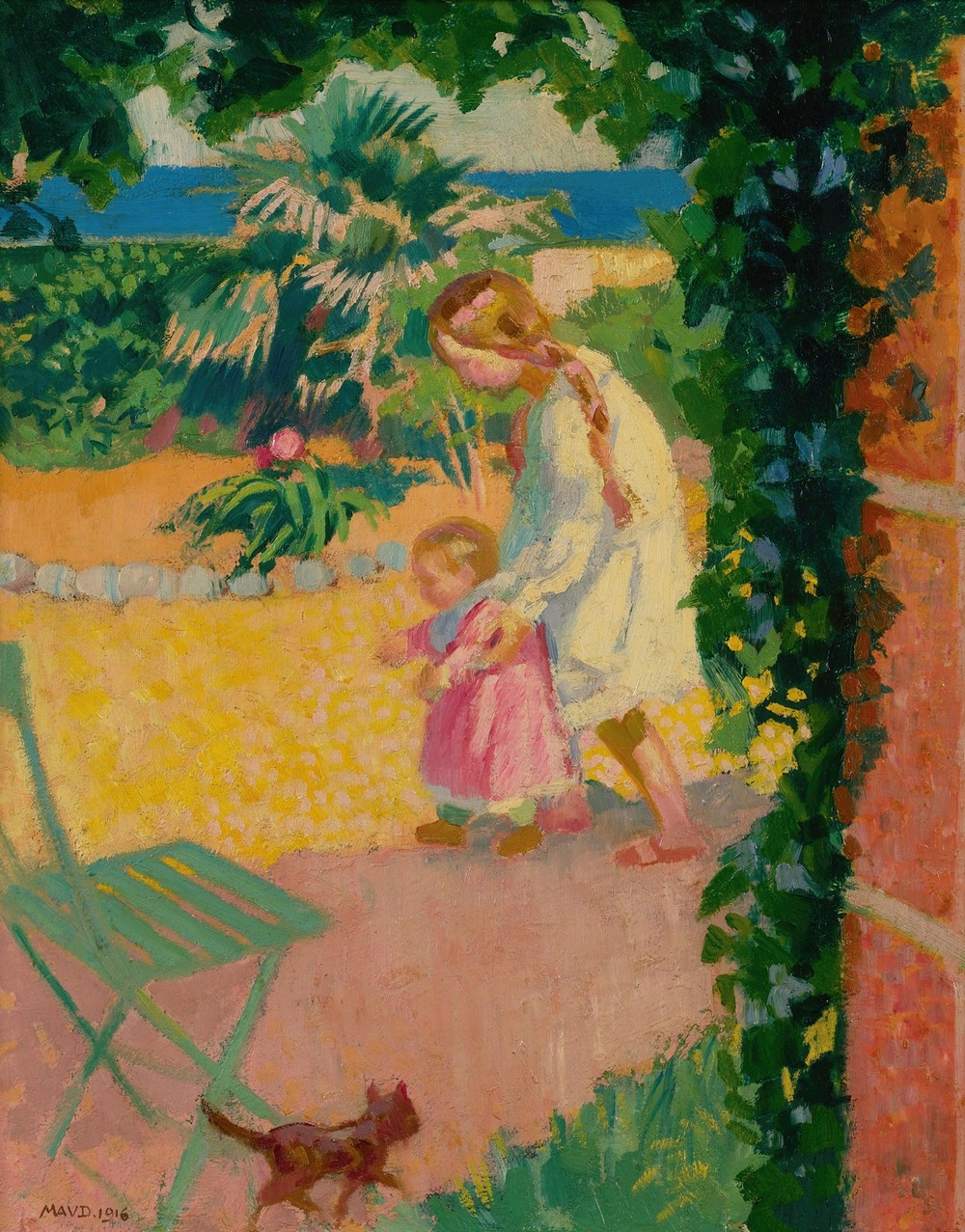 Alo Devant La Maison De Garde