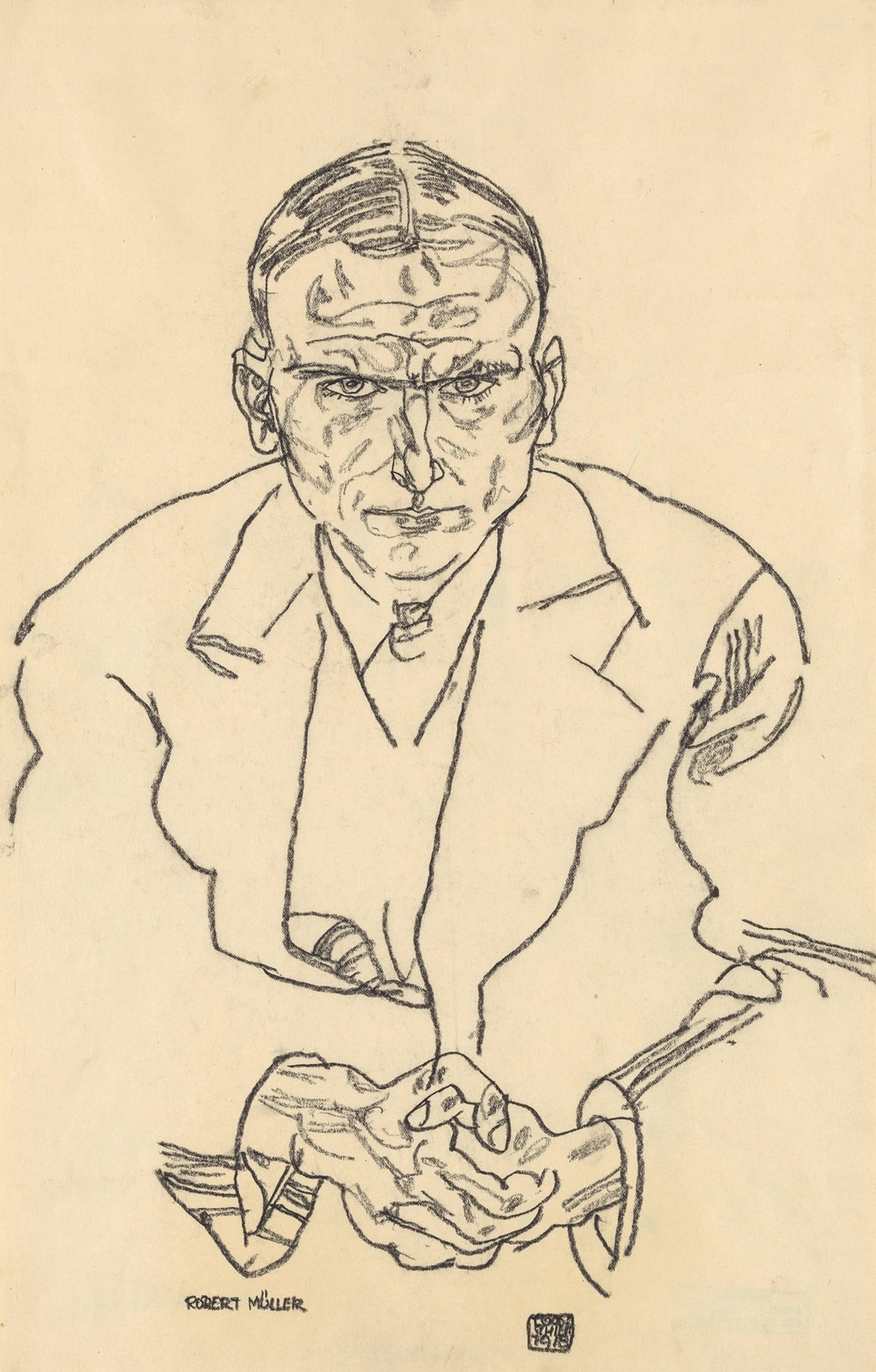 Porträt des Schriftstellers Robert Müller