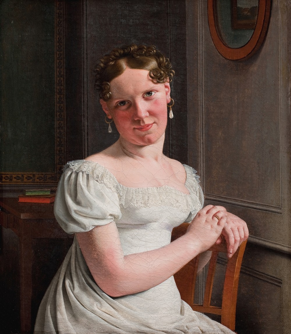 Julie Eckersberg, née Juel, the Artist’s Second Wife